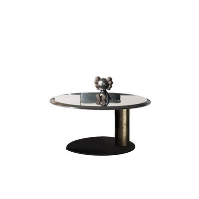 センターテーブル/モダン現代感 強化ガラスサイドテーブルの細部画像 安心1年間品質保証